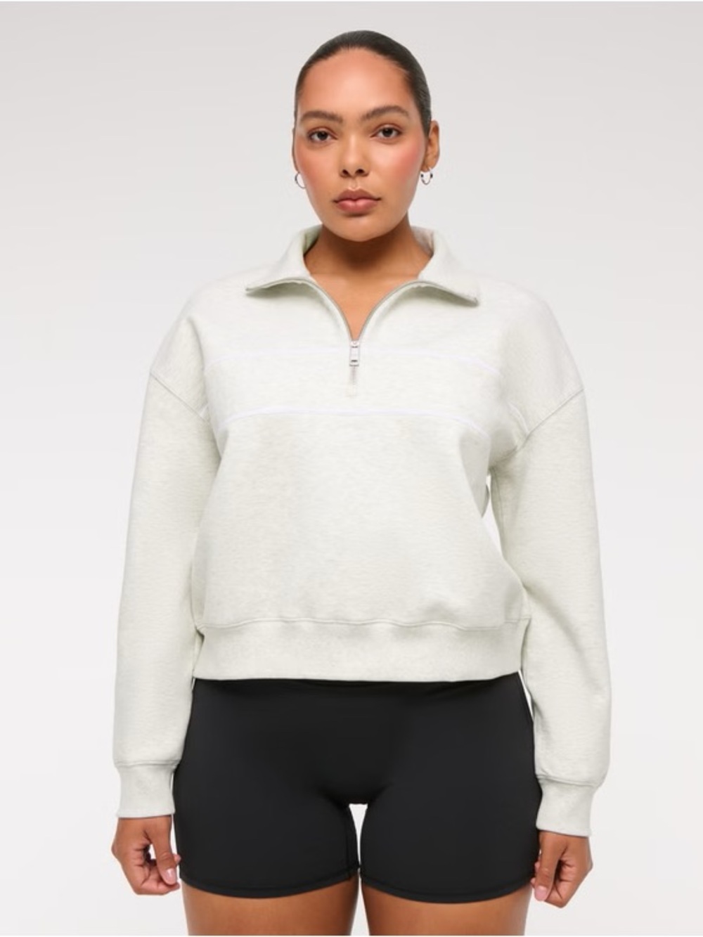 NWT - Abercrombie & Fitch - YPB neoKNIT MAX Half-Zip - Picture 5 of 8